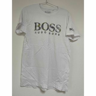 ヒューゴボス(HUGO BOSS)のHugh Boss 白Tシャツ　半袖(Tシャツ/カットソー(半袖/袖なし))