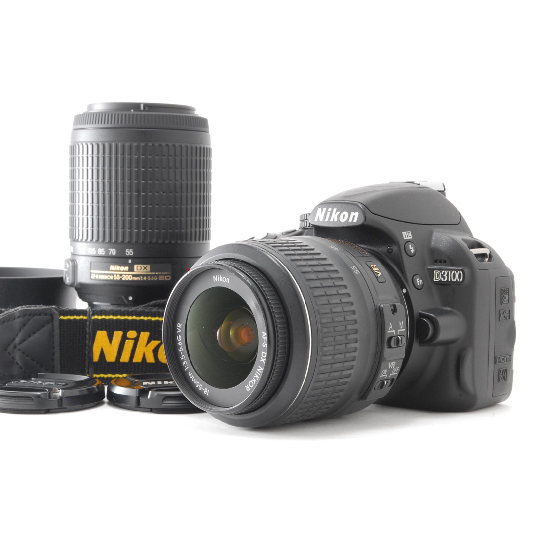 ダブルレンズ、状態◎、使い勝手抜群でカメラデビューに◎❤️Nikon D5300