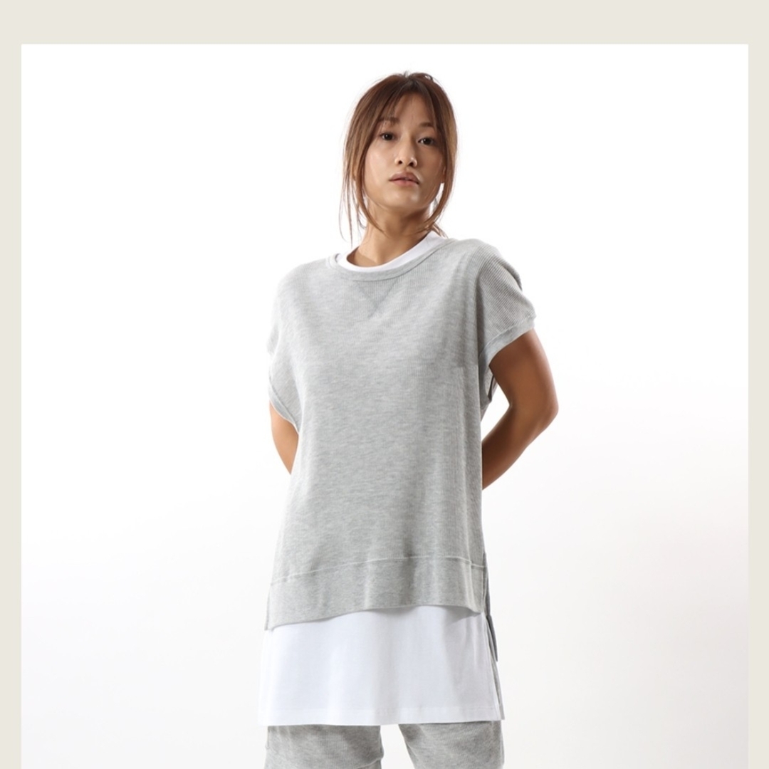 Hanes(ヘインズ)の新品！[ヘインズ] Tシャツ ワンポイントロゴ ヘザーグレー Free メンズのトップス(Tシャツ/カットソー(半袖/袖なし))の商品写真