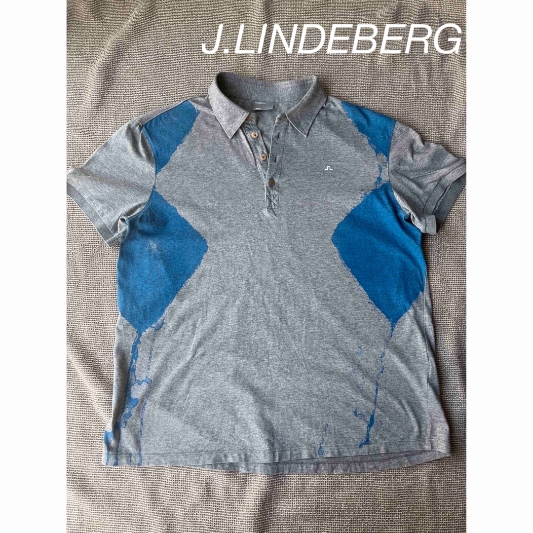 J.LINDEBERG ジェイリンドバーグ ゴルフウェア ポロシャツ Lサイズ