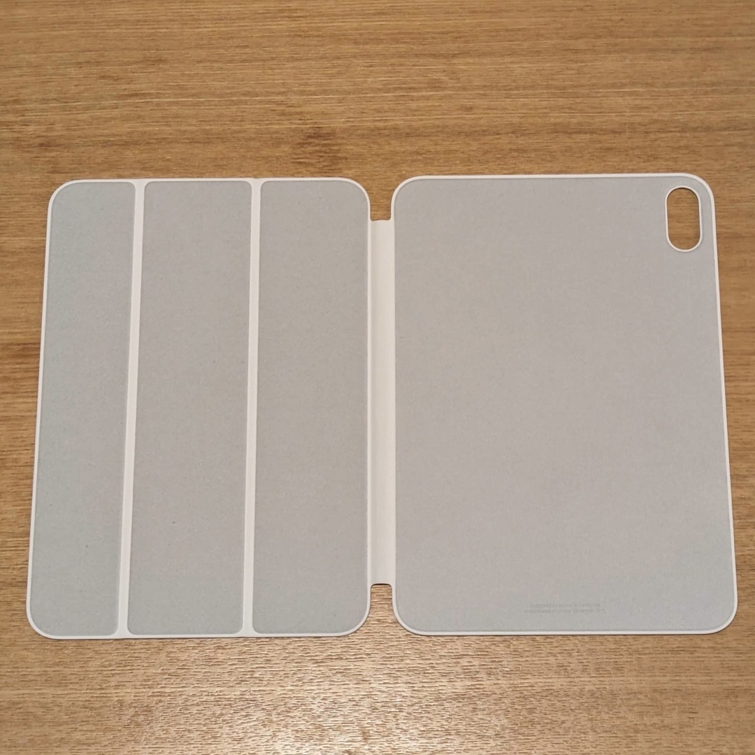 Apple(アップル)のiPad mini 第6世代用 Smart Folio ホワイト 純正ケース スマホ/家電/カメラのスマホアクセサリー(iPadケース)の商品写真