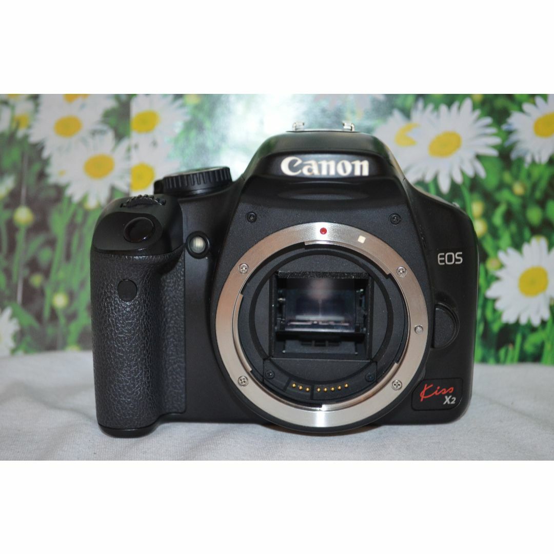 キヤノンカメラショップゆい専用　Canon EOS KISS X2 Wズームキット