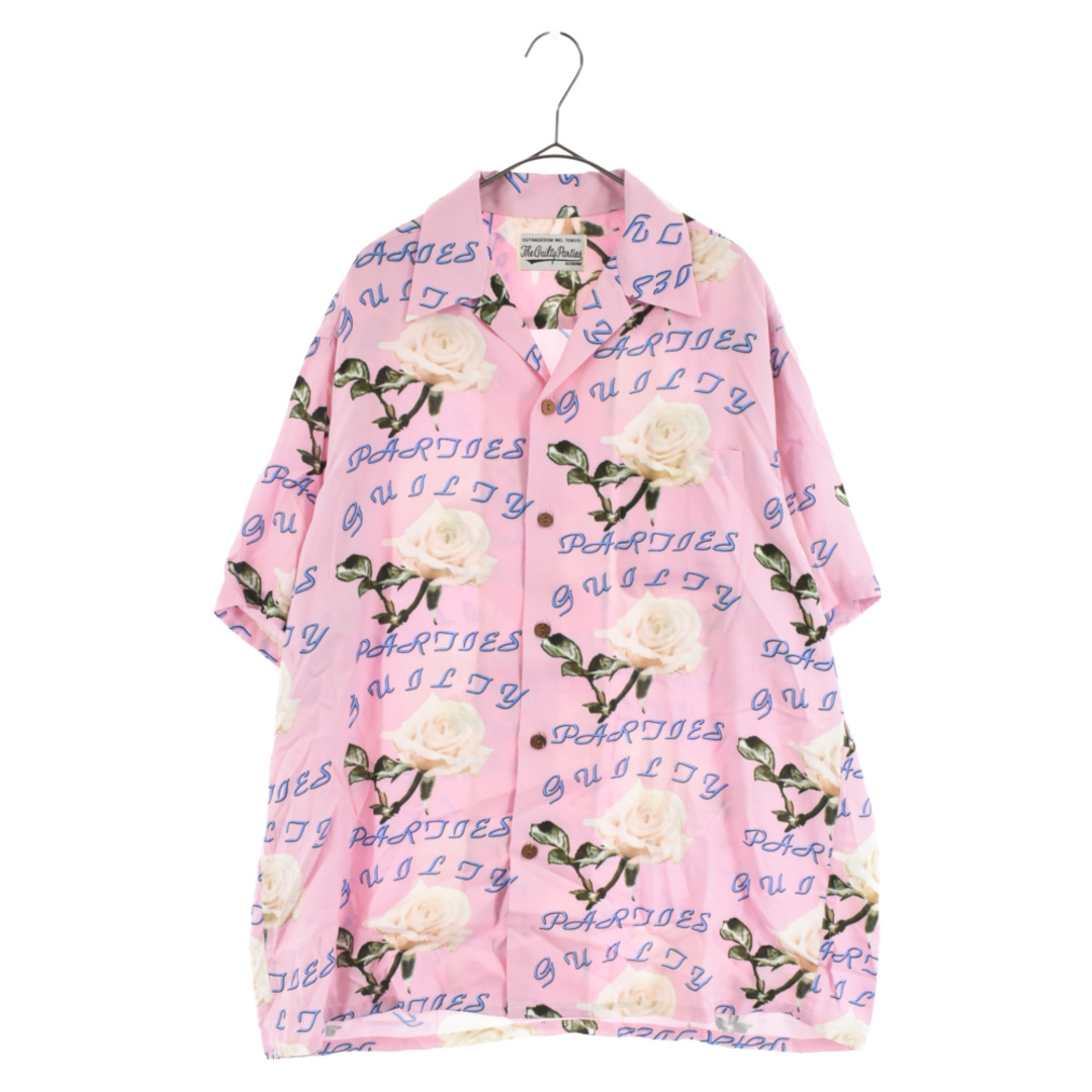 WACKO MARIA ワコマリア 22SS HAWAIIAN SHIRT TYPE-4 薔薇柄オープン