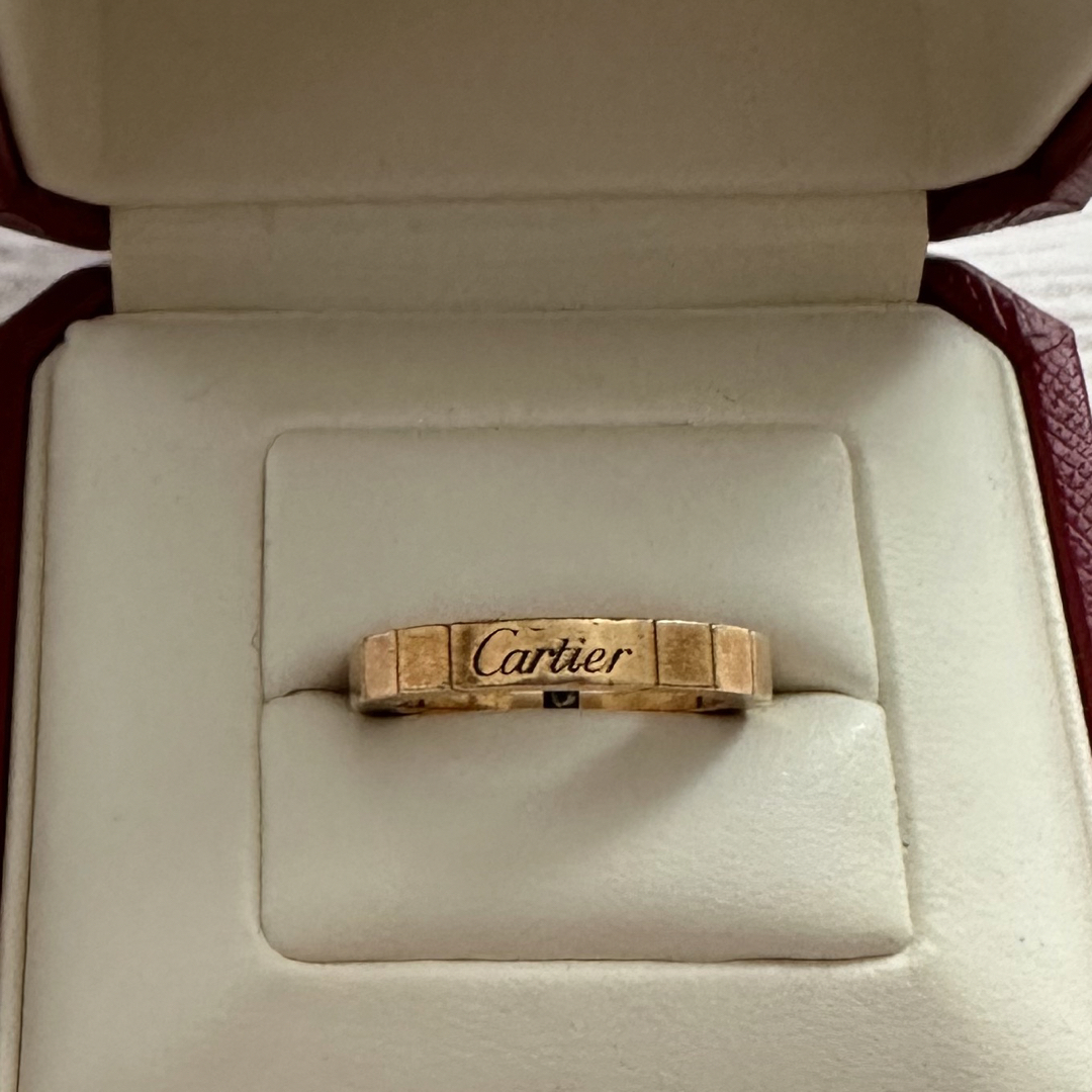 Cartier(カルティエ)のカルティエ　ラニエールリング　ダイヤ　9号 レディースのアクセサリー(リング(指輪))の商品写真