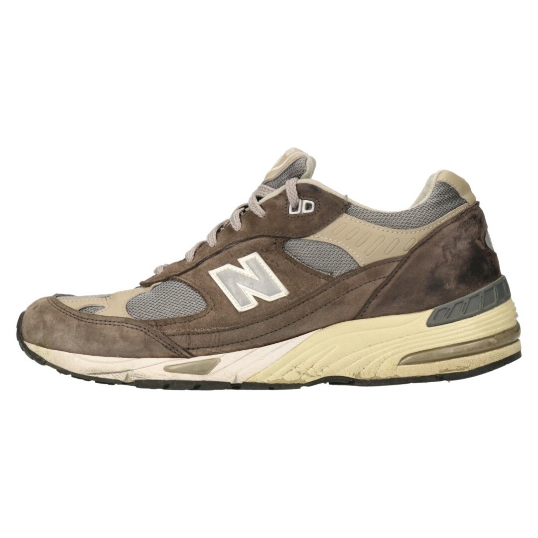 New Balance ニューバランス M991UKFスウェードローカットスニーカー グレー UK10.5/29cm