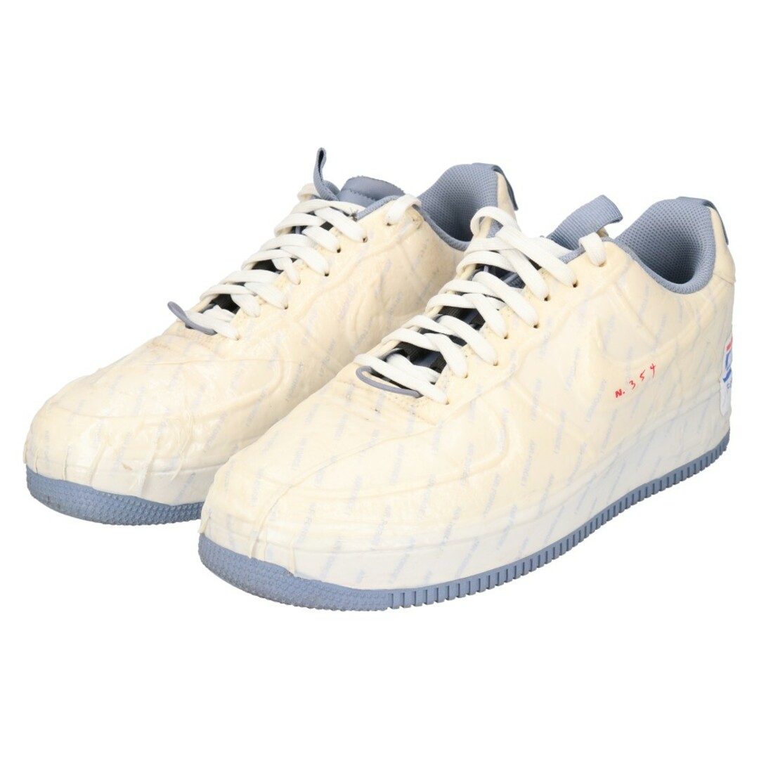 NIKE ナイキ AIR FORCE 1 EXPERIMENTAL POSTAL GHOST エアフォース エクスペリメンタル ポスタル ゴーストローカットスニーカー ホワイト US9.5/27.5cm CZ1528‐100 2