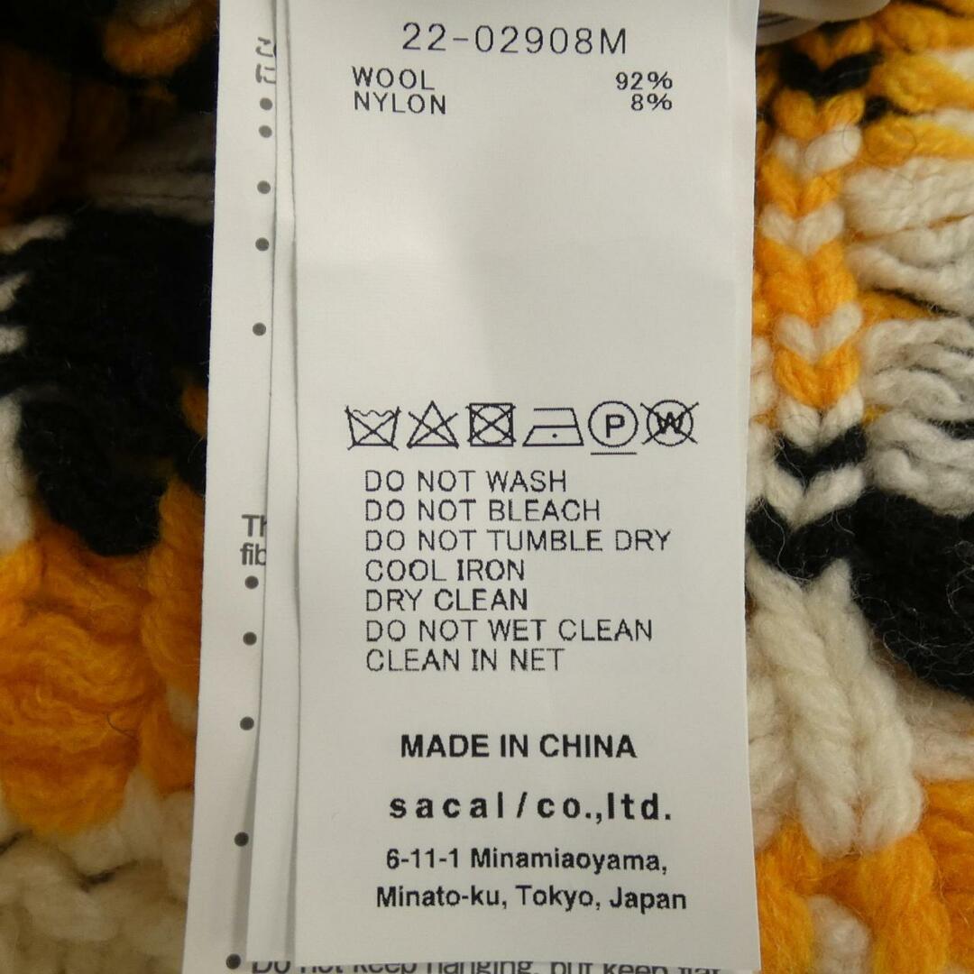 sacai - サカイ SACAI ニットの通販 by KOMEHYO ONLINE ラクマ店