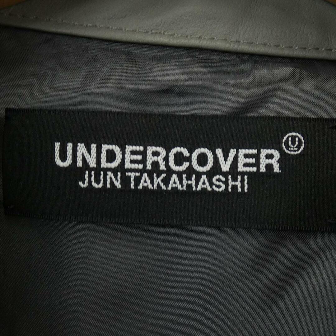 UNDERCOVER(アンダーカバー)のアンダーカバー UNDER COVER レザージャケット メンズのジャケット/アウター(テーラードジャケット)の商品写真