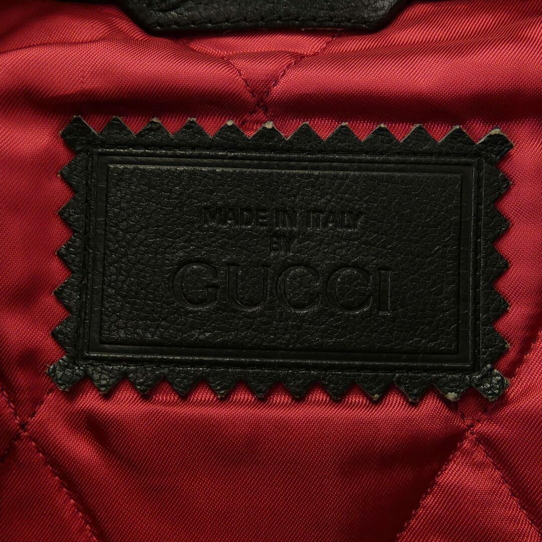 Gucci(グッチ)のグッチ GUCCI レザージャケット メンズのジャケット/アウター(テーラードジャケット)の商品写真