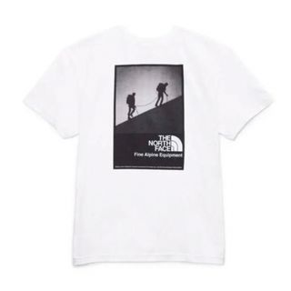 ザノースフェイス(THE NORTH FACE)の海外限定 ノースフェイス XL モダンレッジ Tシャツ ホワイト(Tシャツ/カットソー(半袖/袖なし))