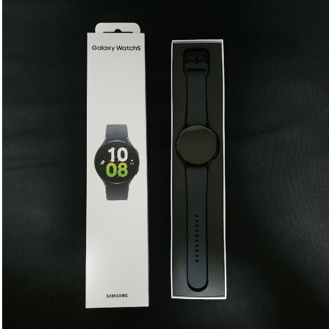 GALAXY WATCH 5 ギャラクシーウォッチ5 グラファイト - 腕時計(デジタル)