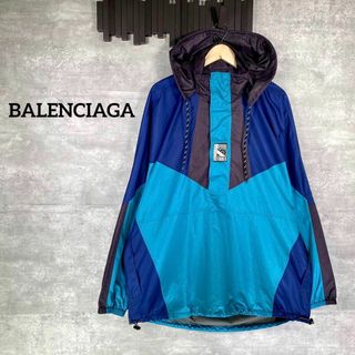 バレンシアガ(Balenciaga)の『BALENCIAGA』バレンシアガ (44) ダブルヘムウインドブレーカー(ナイロンジャケット)