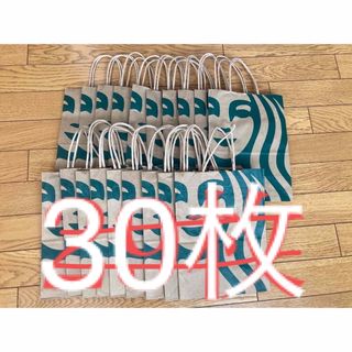スターバックス(Starbucks)の30枚★スタバ　紙袋(ショップ袋)