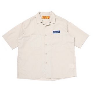 ネイバーフッド(NEIGHBORHOOD)のCHALLENGER S/S WORKER SHIRT BEIGE Lサイズ(シャツ)