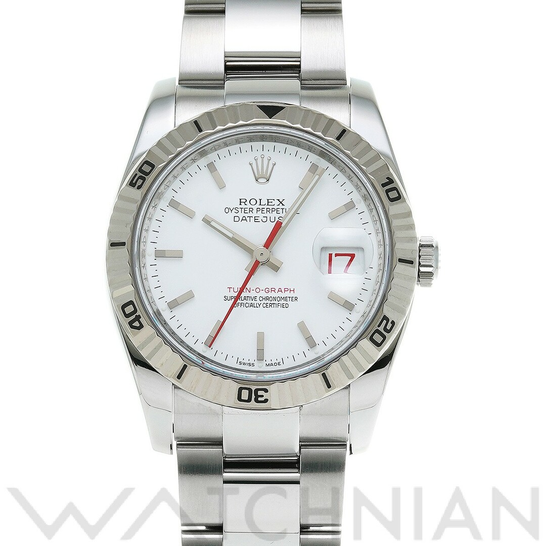 ロレックス ROLEX 116264 M番(2008年頃製造) ホワイト メンズ 腕時計