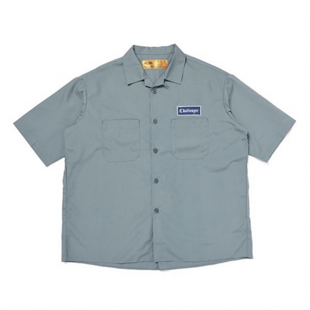 CHALLENGER S/S WORKER SHIRT DARK GREEN Mメンズ