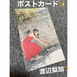 ケヤキザカフォーティーシックス(欅坂46(けやき坂46))の欅坂46 渡辺梨加 写真集 饒舌な眼差し ポストカード(アイドルグッズ)