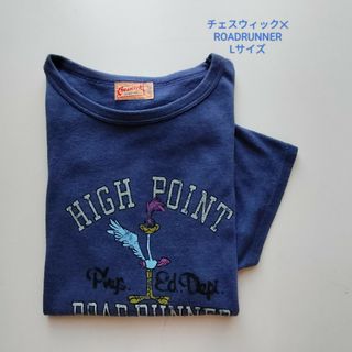 トウヨウエンタープライズ(東洋エンタープライズ)のチェスウィック✕ROADRUNNER★染込プリントT★USED★Lサイズ(Tシャツ/カットソー(半袖/袖なし))