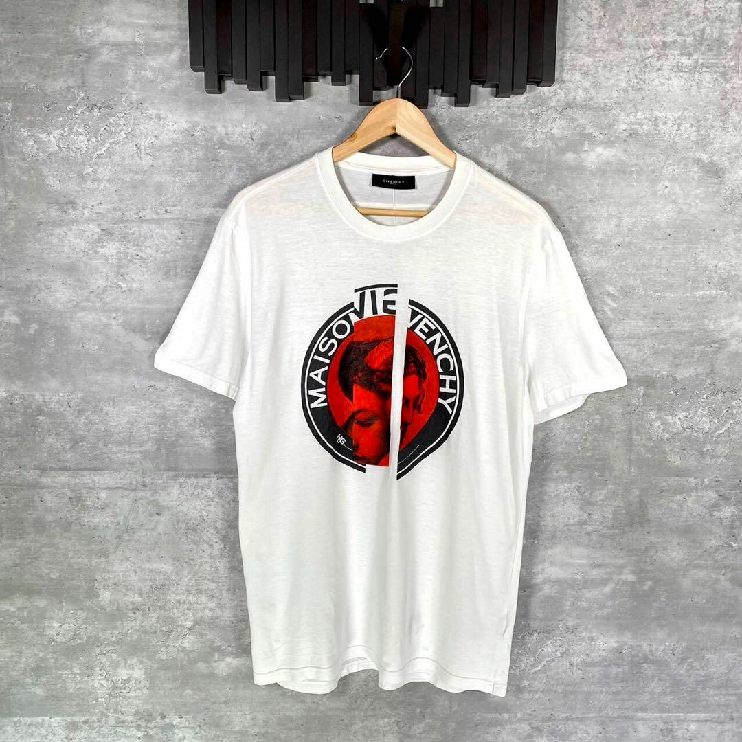 GIVENCHY』ジバンシー (L) プリントTシャツ / ホワイト | cafealma.co.il