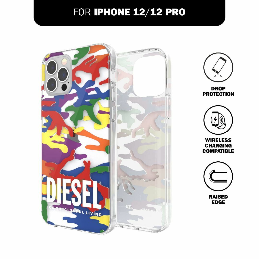 DIESEL iPhone12 ケース / iPhone12pro ケース クリ 5