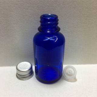 新品 遮光瓶 ｺﾊﾞﾙﾄ ﾄﾞﾛｯﾊﾟｰ 容器 30ml ｱﾙﾐCAP ｱﾛﾏ (アロマグッズ)