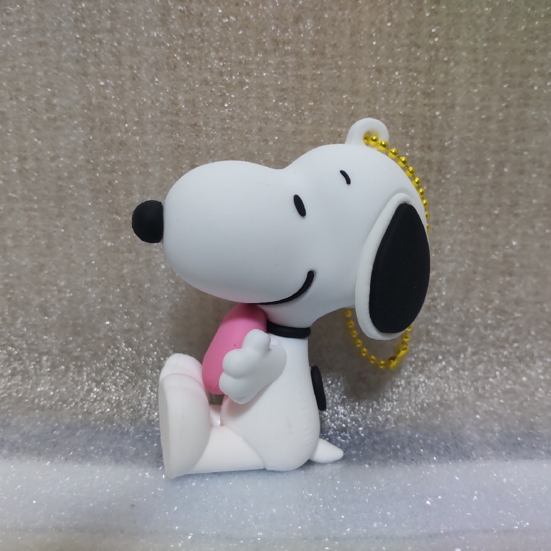 SNOOPY - PEANUTS スヌーピー フィギュア キーホルダー/ドーナツの通販
