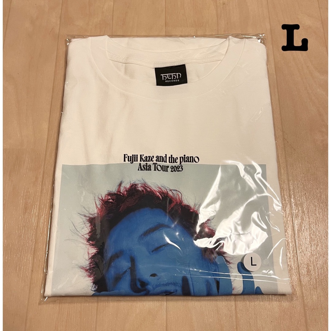 M 未使用新品未開封 藤井風 アジアツアーTシャツ ホワイト-