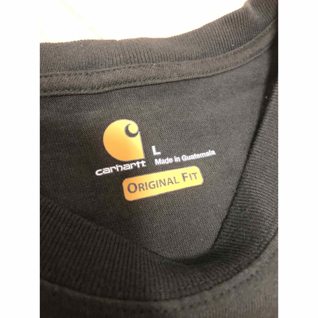 carhartt(カーハート)のカーハート 大きめLサイズ Tシャツ モスグリーン メンズのトップス(Tシャツ/カットソー(半袖/袖なし))の商品写真