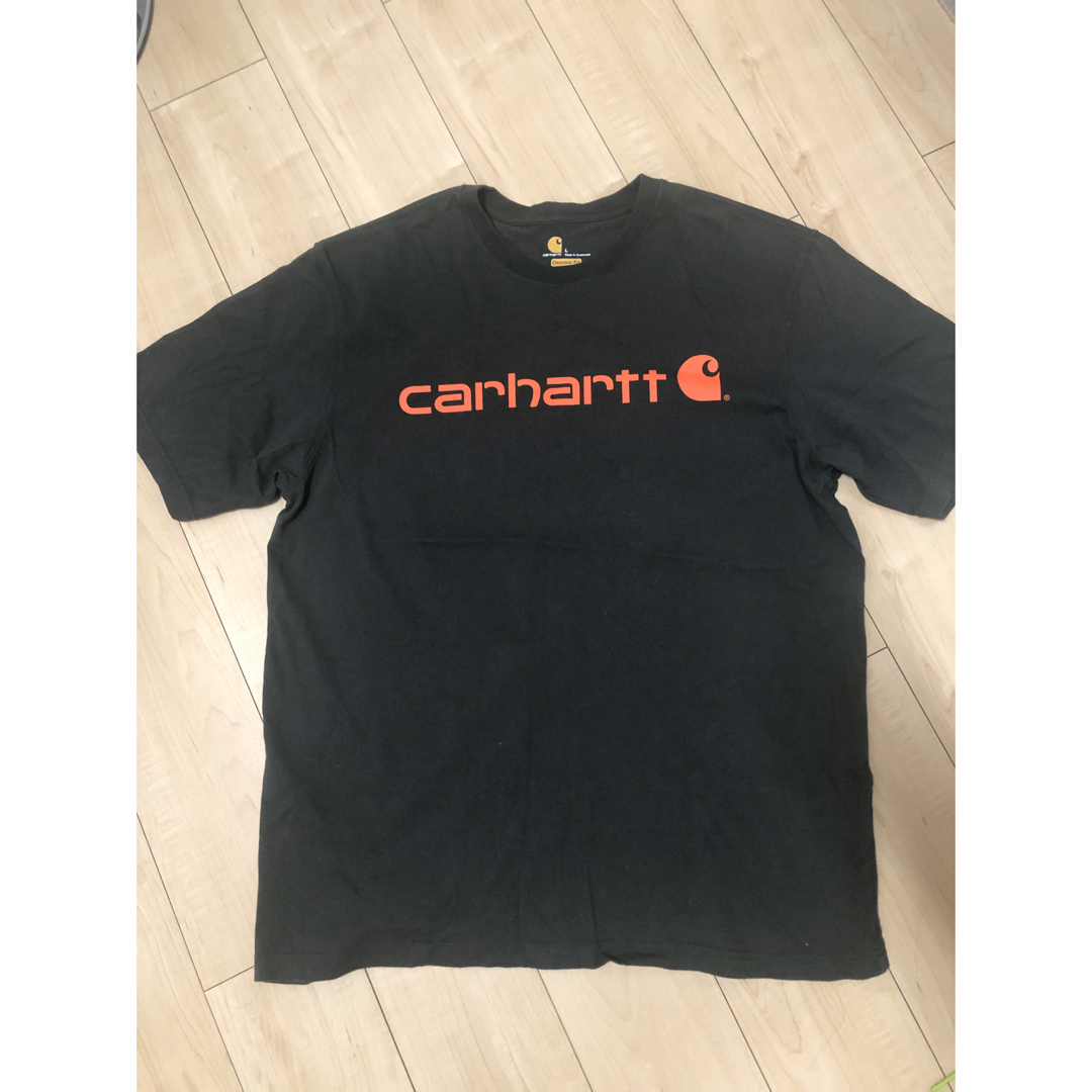 carhartt(カーハート)のカーハート 大きめLサイズ Tシャツ モスグリーン メンズのトップス(Tシャツ/カットソー(半袖/袖なし))の商品写真