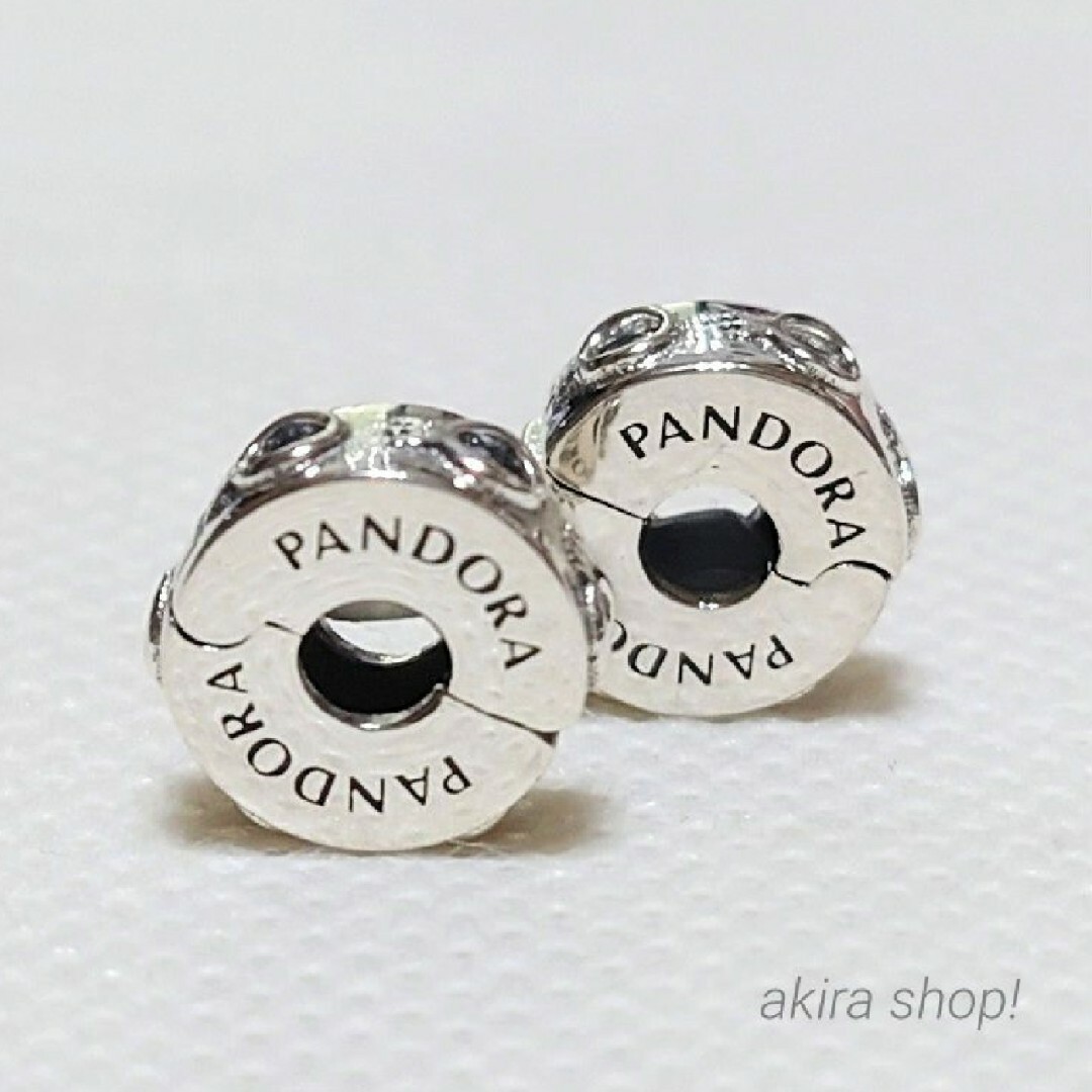 ♡Pandora シルバークリップ チャーム 2コ♪の通販 by akira's shop｜ラクマ