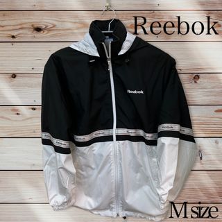 リーボック(Reebok)のReebok リーボック パーカー ジャージ ブラック ホワイト(パーカー)