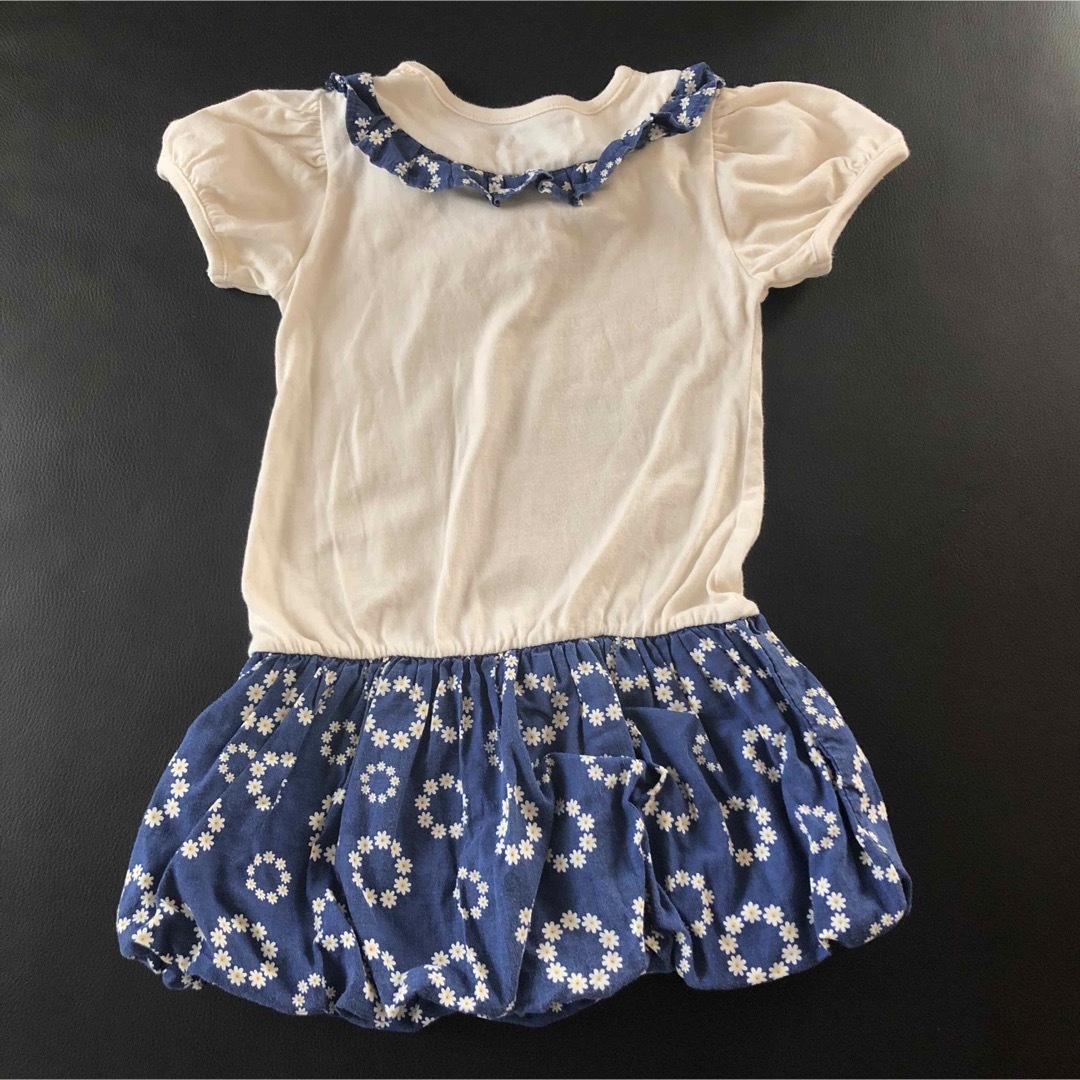 ワンピース  90cm  クランボン  半袖　夏　夏服　女の子　ガール キッズ/ベビー/マタニティのキッズ服女の子用(90cm~)(ワンピース)の商品写真