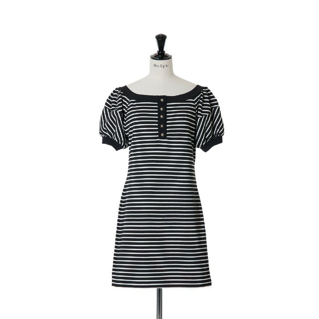 Her lip to - herlipto Saint-Tropez Striped Mini Dressの通販 by ...