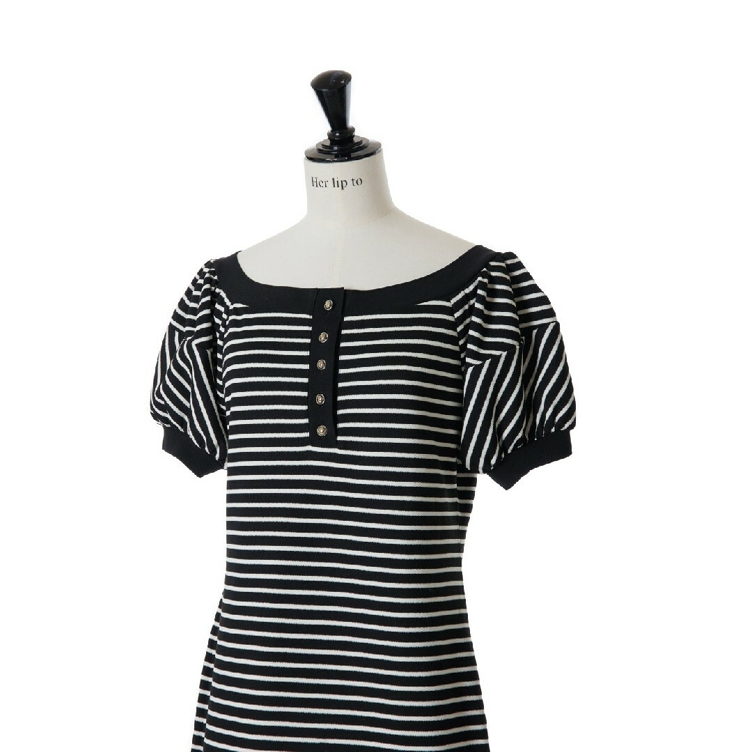 Her lip to - herlipto Saint-Tropez Striped Mini Dressの通販 by