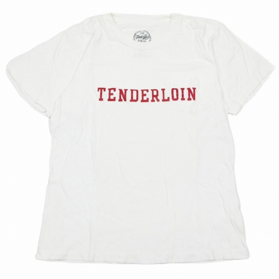 テンダーロイン TENDERLOIN Tシャツ 半袖 クルーネック ロゴ - Tシャツ ...