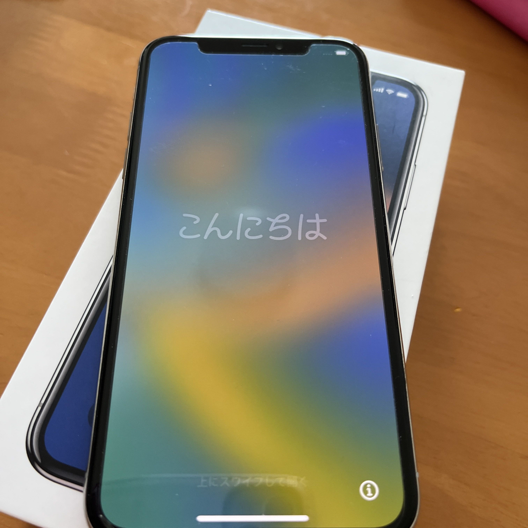 美品 iPhoneX 本体 64GB