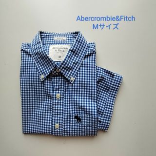 Abercrombie\u0026Fitch(USA)ビンテージコットンチェックBDシャツ