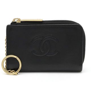 CHANEL レアカラー　バイカラー　ジッピーコインケース