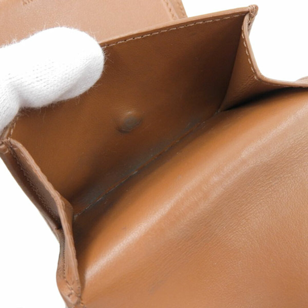 celine - 【中古】Celine セリーヌ レザー トリオンフ 二つ折り