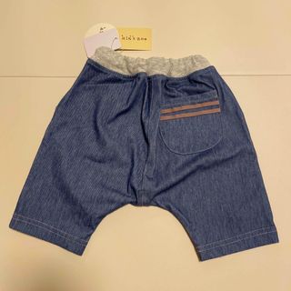 【新品未使用・タグ付き】キッズズー　デニムハーフパンツ(パンツ)