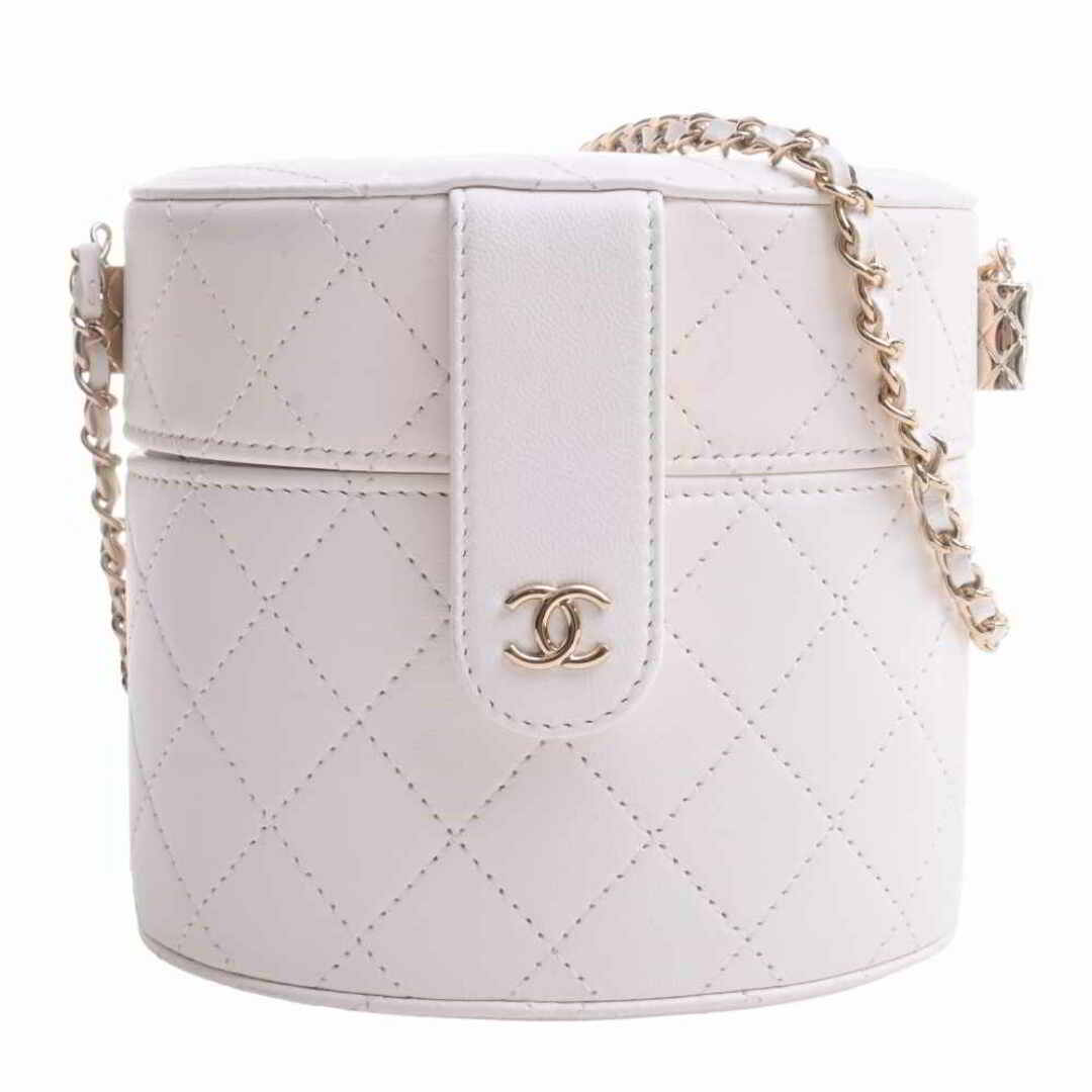 CHANEL - 【中古】CHANEL シャネル ラムスキン マトラッセ ココマーク