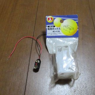 単3電池ボックス(4本用)+配線(模型製作用品)