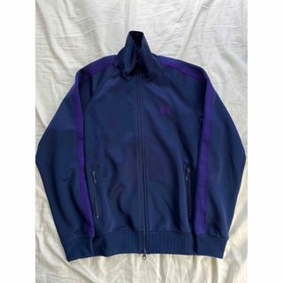 Needles 19aw トラックジャケット S ネイビー パープル