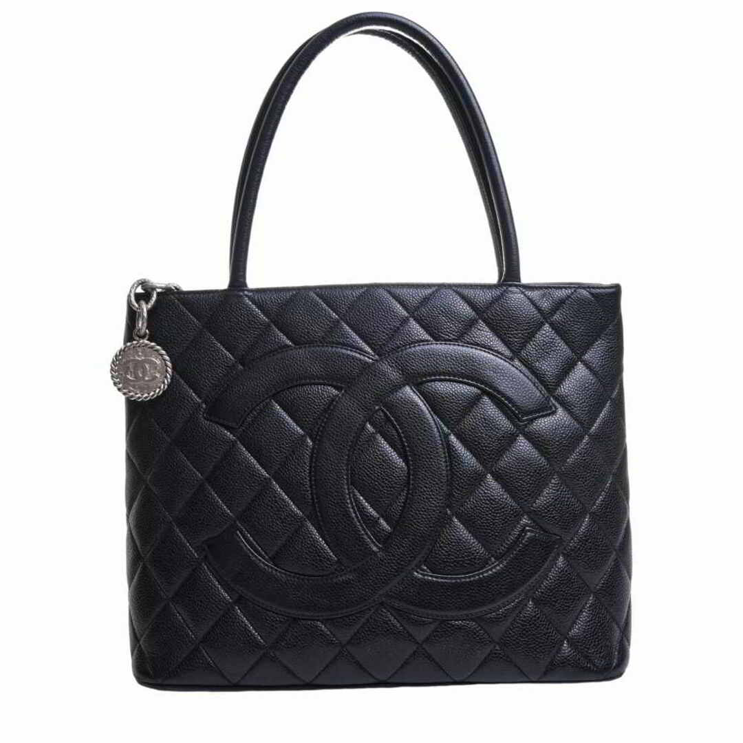 CHANEL シャネル キャビアスキン ココマーク 復刻トート トートバッグ