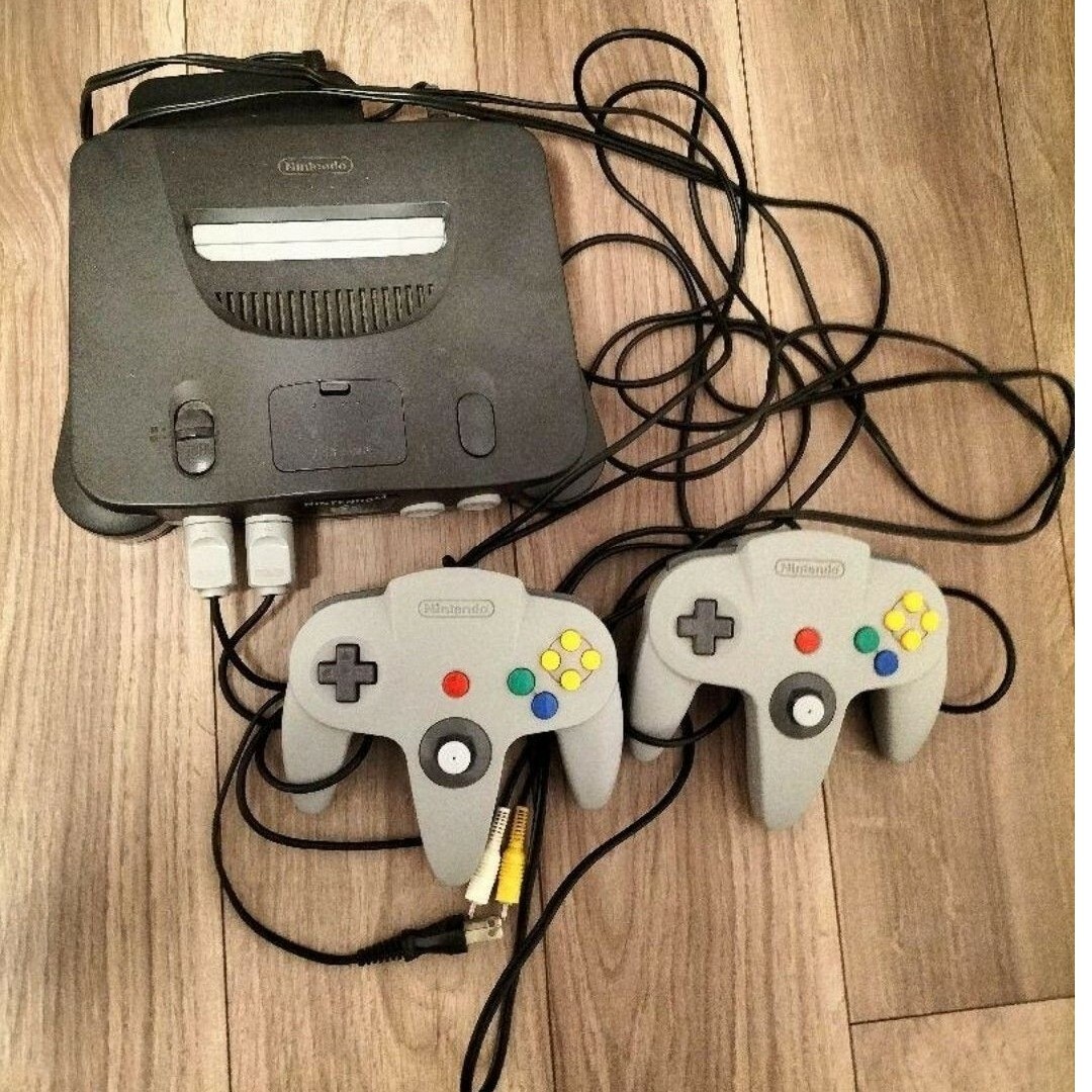 本体 NINTENDO 64カセットセット付き