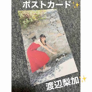 ケヤキザカフォーティーシックス(欅坂46(けやき坂46))の欅坂46 渡辺梨加 写真集 饒舌な眼差し ポストカード(アイドルグッズ)