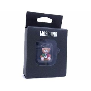 モスキーノ(MOSCHINO)の■未開封■新品■未使用■ MOSCHINO モスキーノ イタリアンテディベア AirPodsケース エアポッズケース ブラック系 AK1336ｷk(その他)