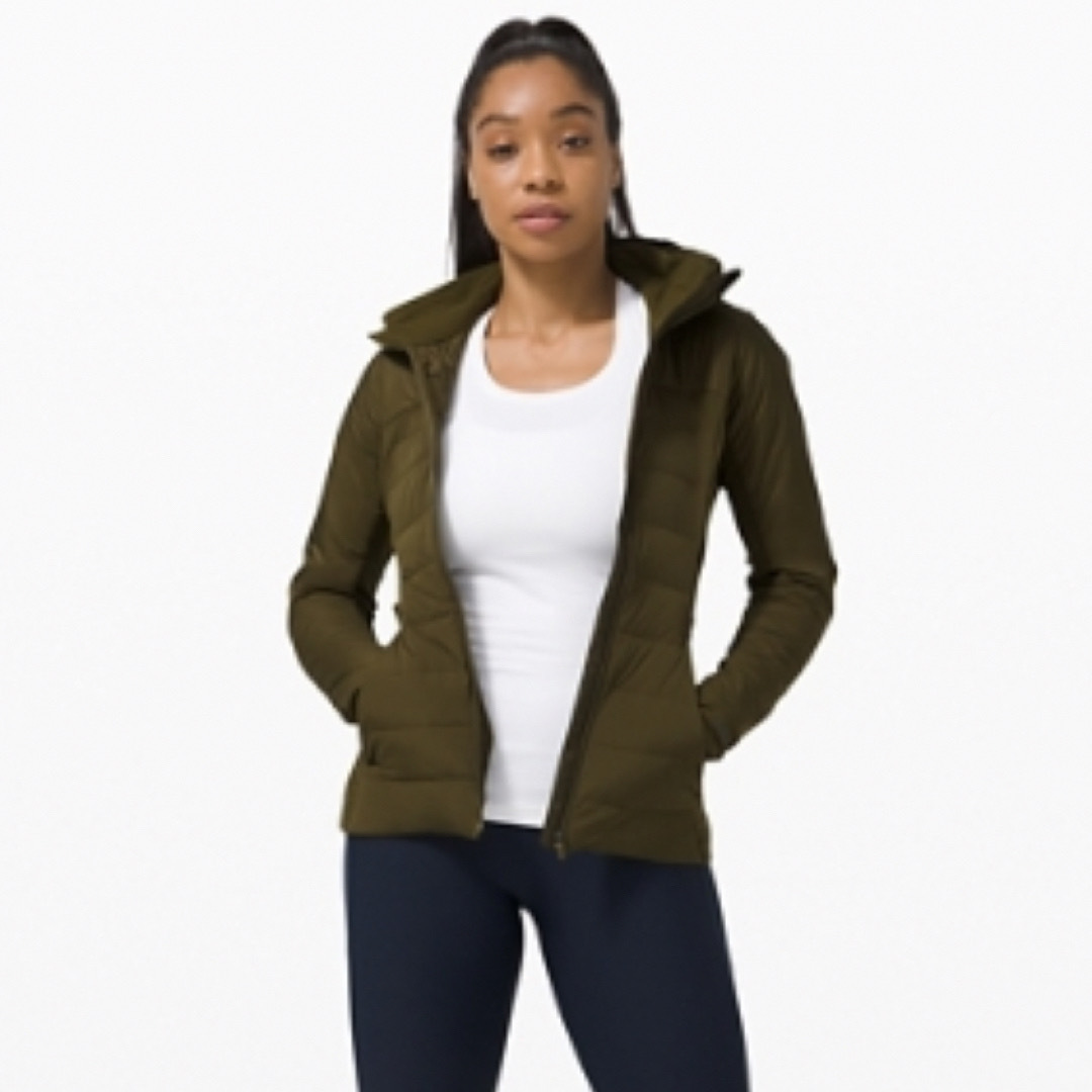 lululemon(ルルレモン)のルルレモン　Down For It All Jacket  ヨガ　エクササイズ レディースのジャケット/アウター(ダウンジャケット)の商品写真