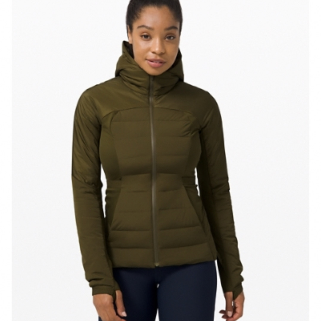 lululemon(ルルレモン)のルルレモン　Down For It All Jacket  ヨガ　エクササイズ レディースのジャケット/アウター(ダウンジャケット)の商品写真