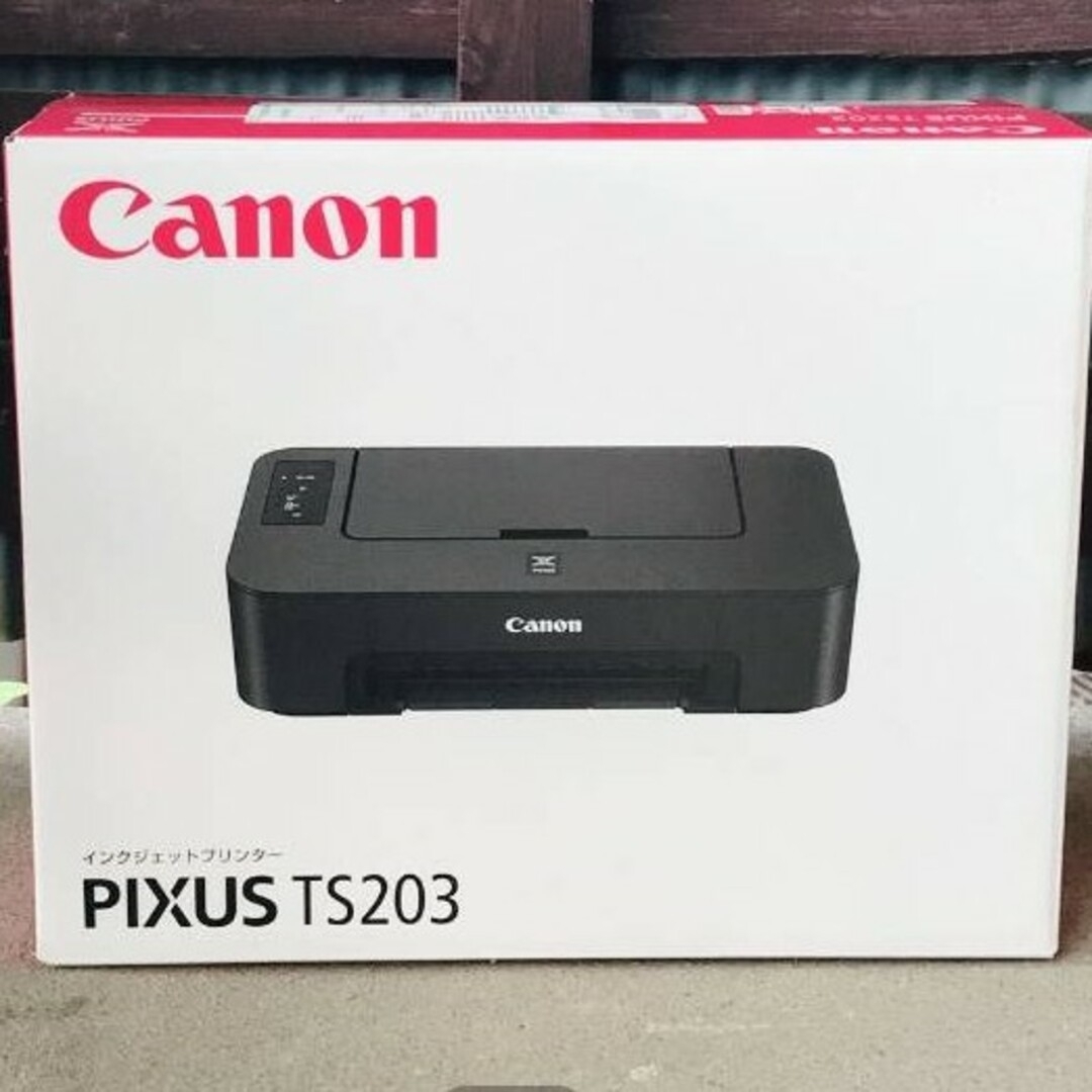 Canon(キヤノン)のキリン様専用　Canon PIXUS インクジェットプリンター TS203 スマホ/家電/カメラのPC/タブレット(PC周辺機器)の商品写真